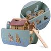 Wooden Noah's Ark With Animals Nk-862 Nukido