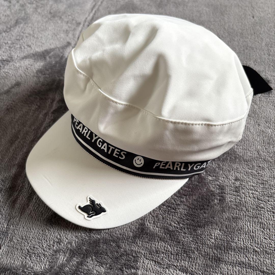 

[Б/У] PEARLY GATES] TWICE Ленточный ремешок Гольф-кепка