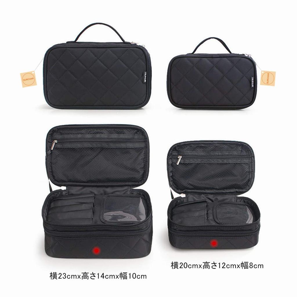 SURCHAR Make-up Make-up Kosmetik Reise Professionelles Make-up Laptop Reise-Set Kleine Gegenstände Aufbewahrungsbeutel mit Ankleide Große Kapazität Box, Beutel, Tasche,