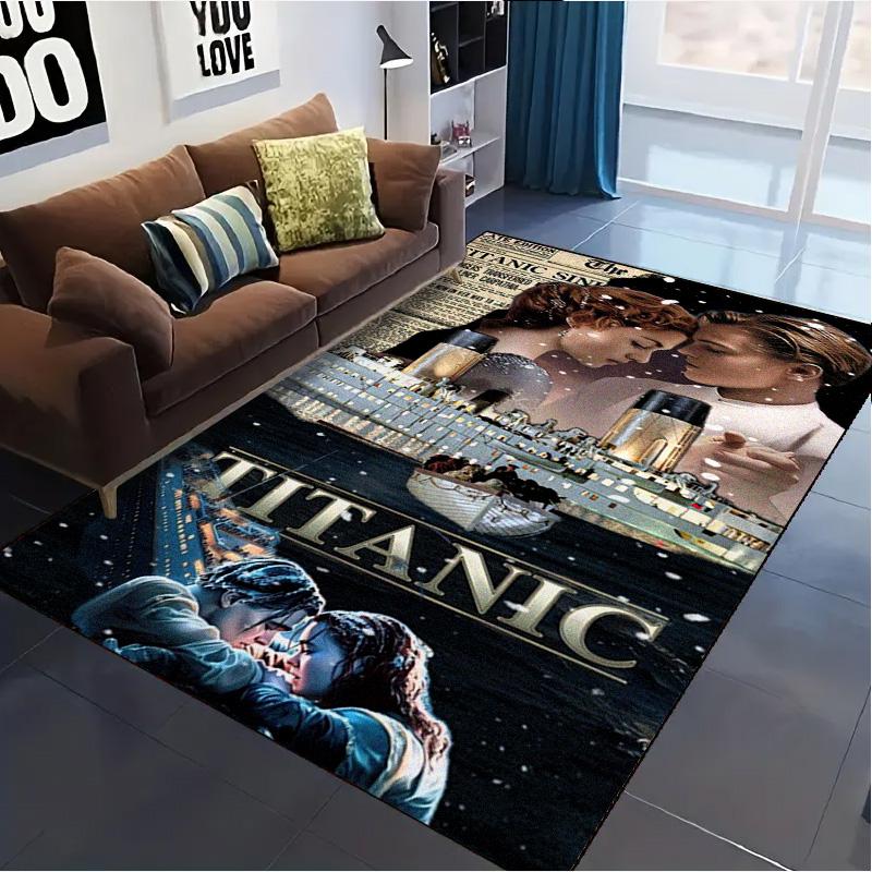 Titanic Carpet Rug for Living Room Bedroom Home Sofa Decoration,Kids play Non-slip Floor Mat