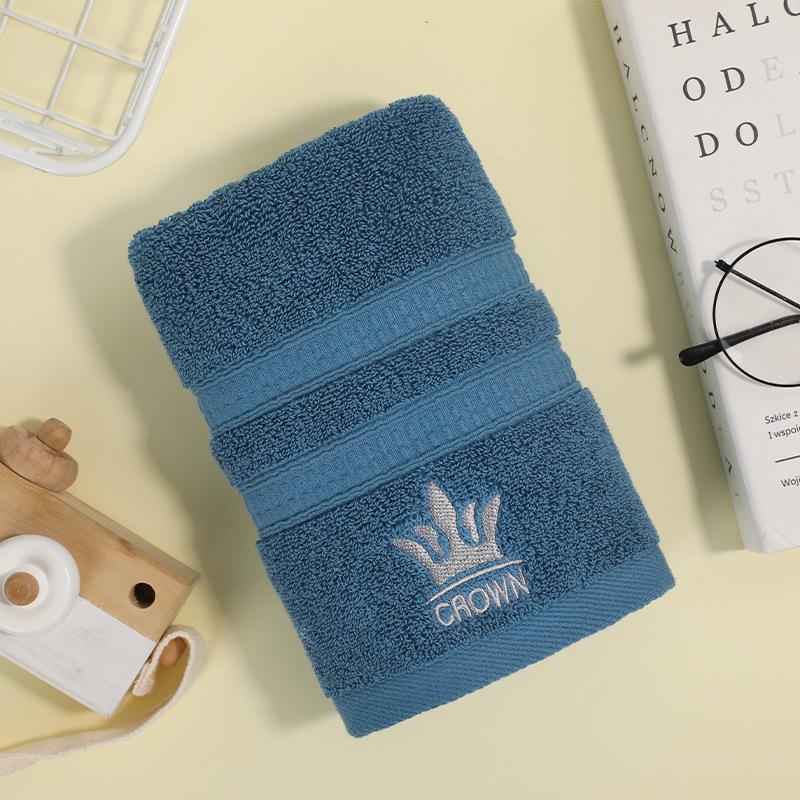 

Чистое хлопковое абсорбирующее полотенце для лица класса А для взрослых – Толстое, 100% хлопок Single Pack