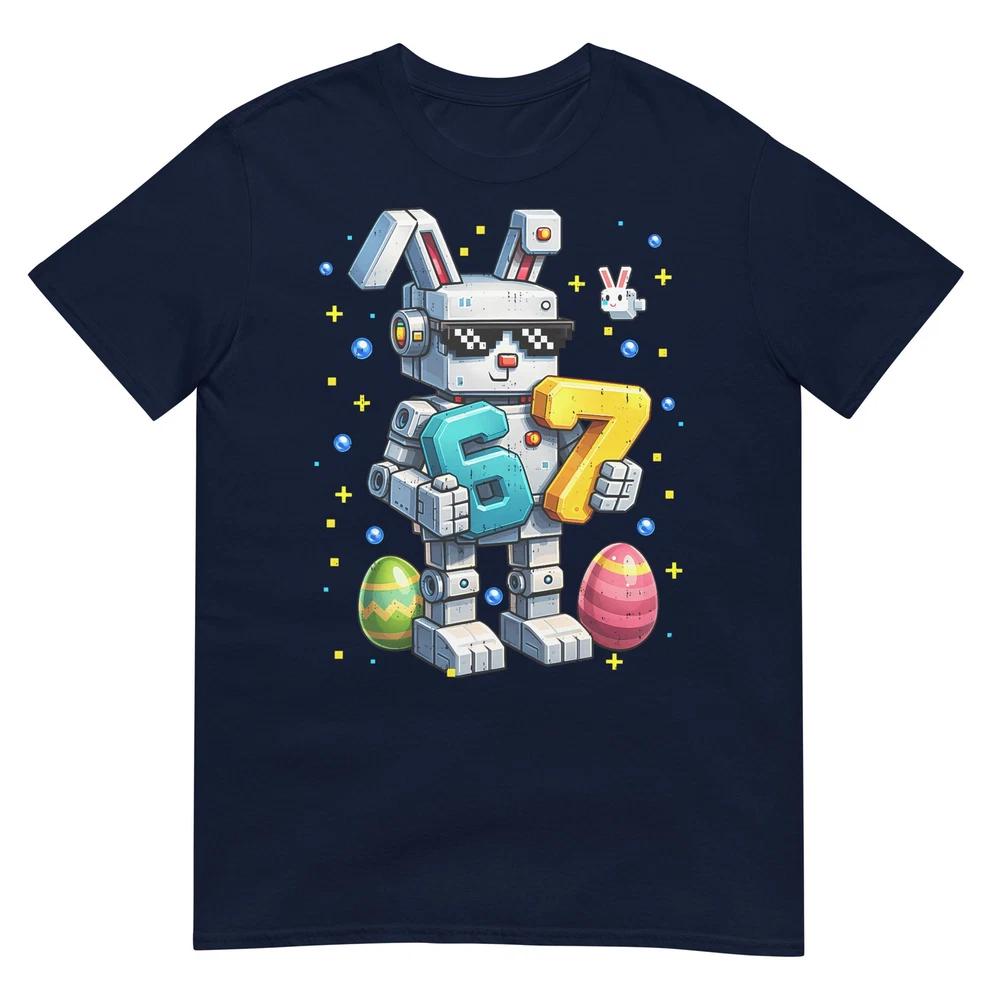 Six Seven 67 Meme Gamer Gaming Easter Day Boys Kids Toddler TShirt S