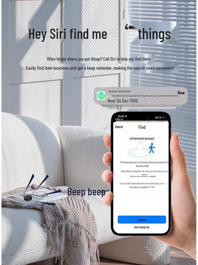 Smart GPS-lokalisator: Vanntett anti-tapsenhet for eldre og barn