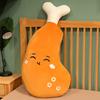 50-100cm Simulation Food Real Life New Chicken Leg Toy Chick Stuffed Soft Pillow Cushion Birthday Gift for Children Baby Kids