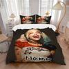 Custom Textile Harley Quinn Bedding 3 Piece Set HD Print Duvet Cover Pillowcases for Teens Adult Bedroom Decoration