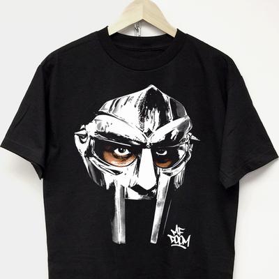 MF Doom Tričko vtg 90. léta maska grafika hip hop rap koncertní tričko nové york streetové Unisex Tričko