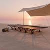 Portable Aluminum Alloy Folding Bed Compact Single Sleeping Cot for Outdoor