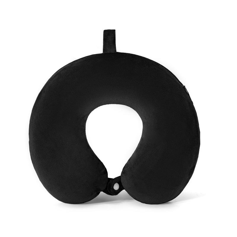 High Density Slow Rebound Memory Cotton Neck Pillow Portable Household Travel U-shaped Pillows 360 ° Surround Support Pads The Jacket Can Be Washed
