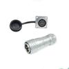 WEIPU SF20 SF2010/P SF2013/S Panel Seat IP67 Waterproof Automotive Circular Connector 2 3 4 5 6 7 8 9 12 15Pin Charger Adapter
