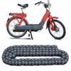 Catena Acciaio T8F 116 Maglie Scooter Elettrico Accessori di Ricambio Anticorrosione
