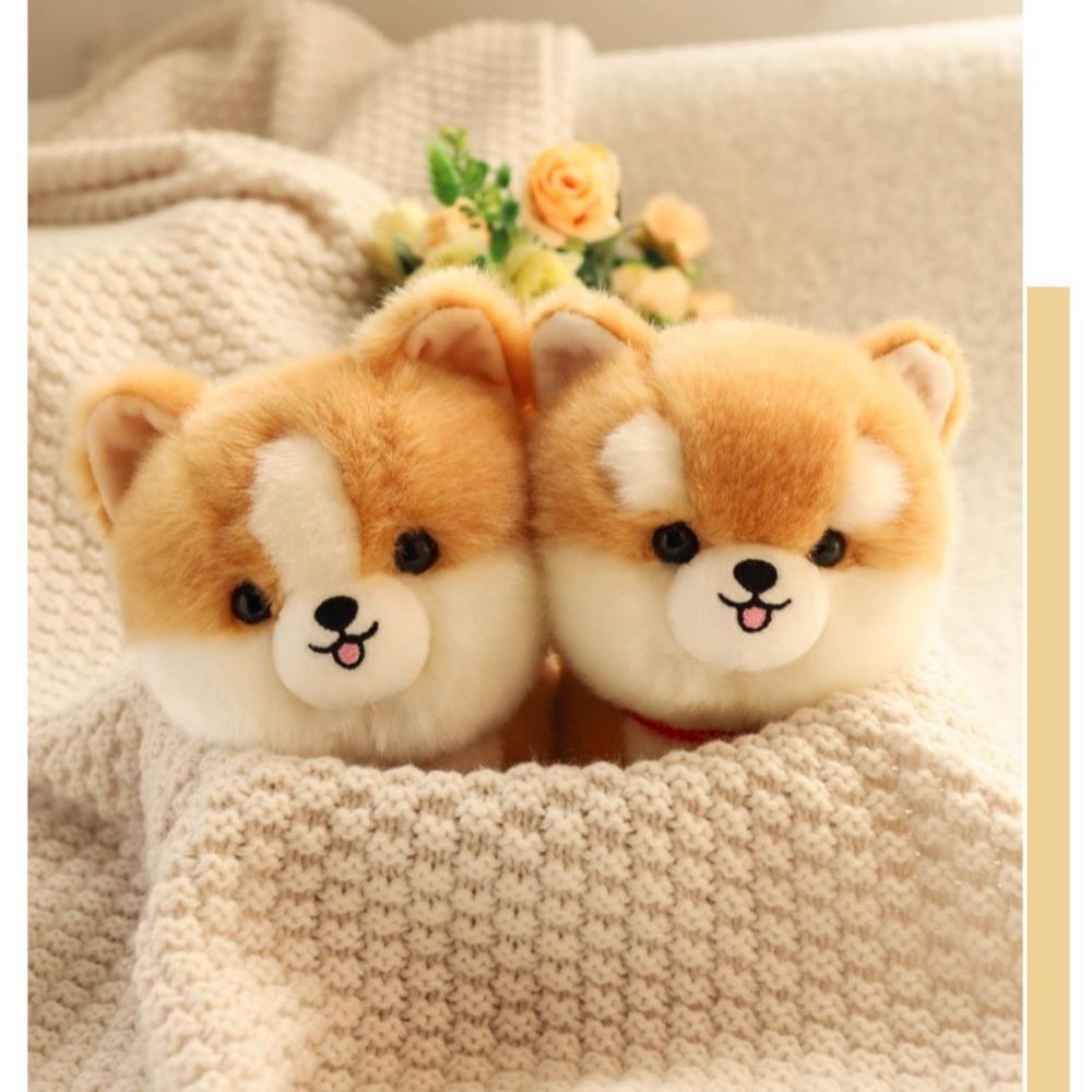 Stuffed Doll Fluffy Dog Plush Toy Plush Fluffy Puppy Soft Doll  Girl Gift