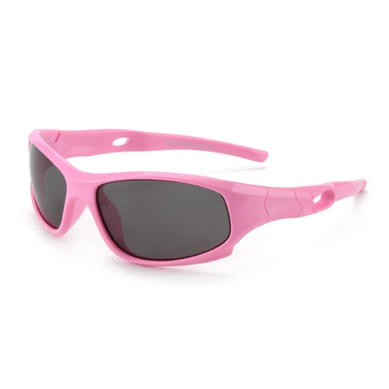 

Kids Sunglasses Polarized UV Protection Sports Unbreakable Flexible Rubber Shades for Boys Girls Children Age 3-12 3-12 Years old