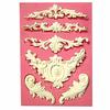 Premium Quality Silicone Fondant Mould With Vintage Baroque Cake Border Design