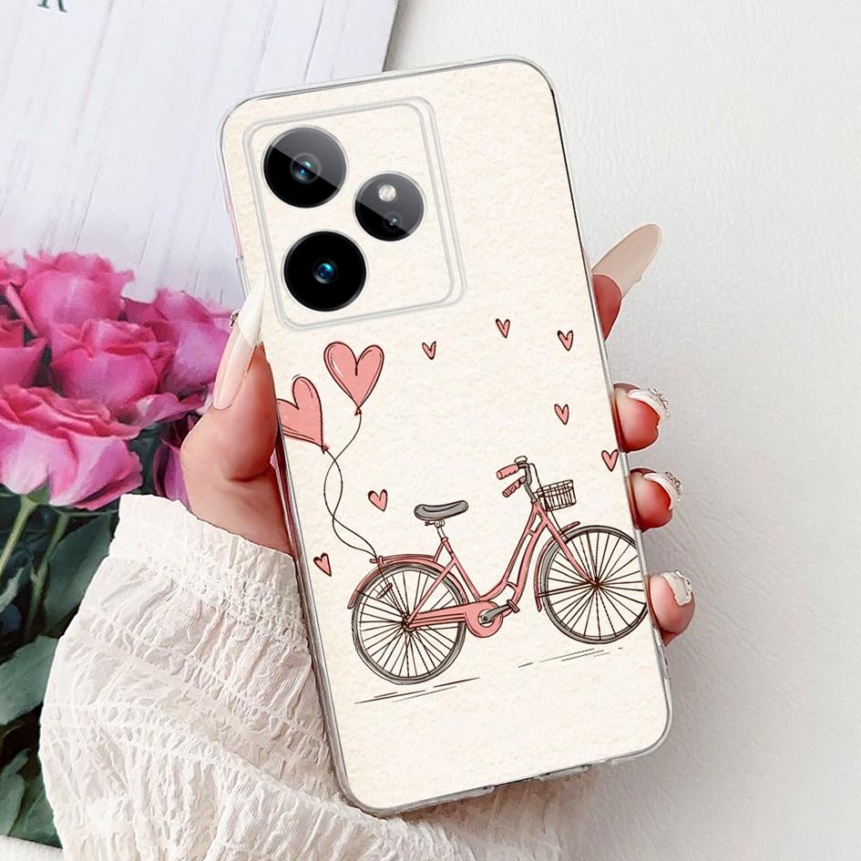 For Realme GT 7 7T Case 2025 Popular Flower Soft Clear Silicone TPU Protective Cover For Realme GT7 Pro RMX5011 Phone Case Shell