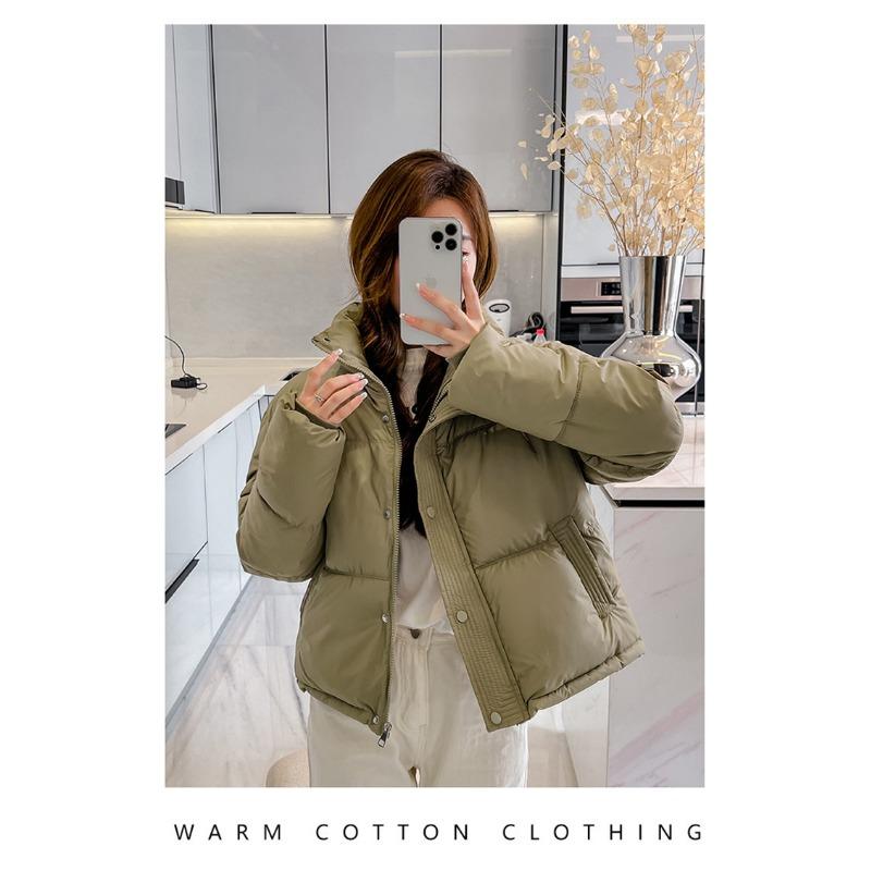 Women S Loose Short Thick Bread Cotton Padded Jacket Casual