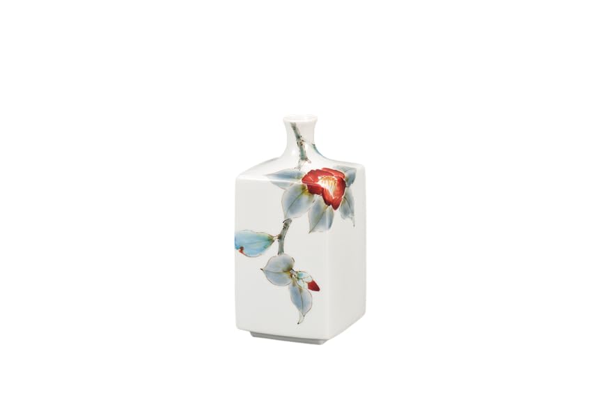 Kutani ware 5 single flower Iwataya, No. vase, camellia, AP8-1024