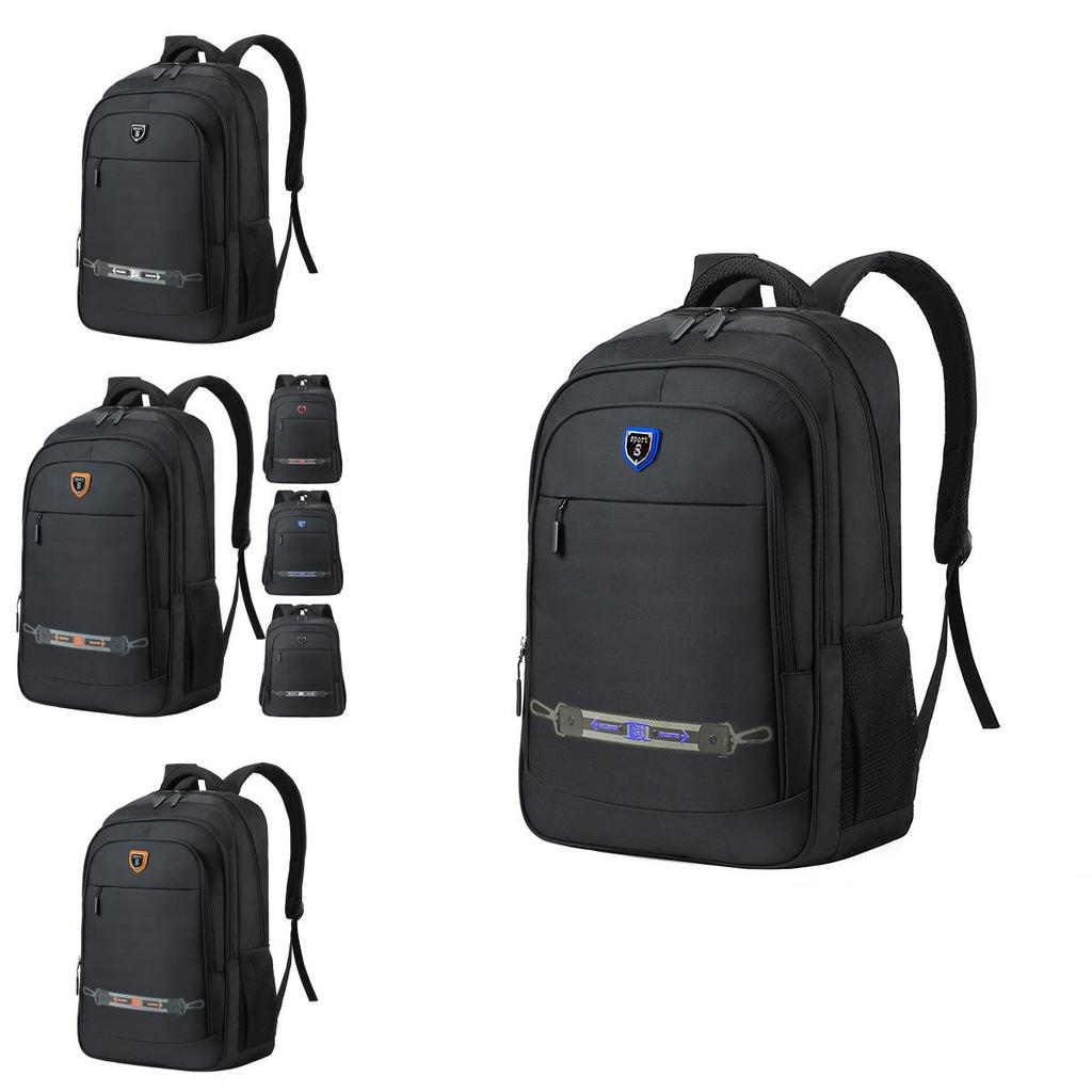 Oxford Fabric Large Capacity Backpack For Teenagers With Breathable Straps Suitable For Casual Travel