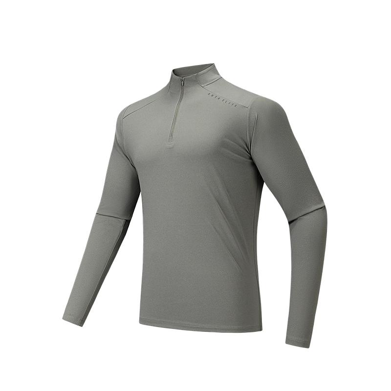 

Anta Solid Color Soft Breathable Comfortable Versatile Long Sleeve T-Shirt Men tops 952537404-3 M