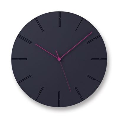 Orologio da Parete Analogico Intagliato Due Nero INTAGLIATO II BK Lemnos NTL13-10 340×P42mm