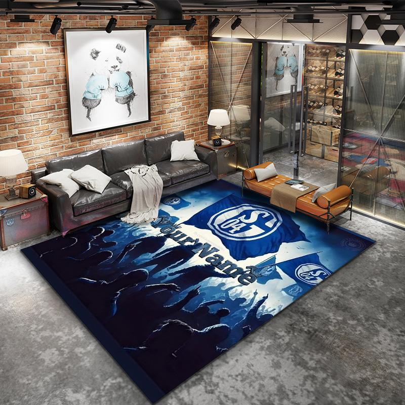 Sport Icon Custom Name Carpet Rug For Living Room Bedroom Home Sofa Decoration Kids Play Nonslip Floor Mat