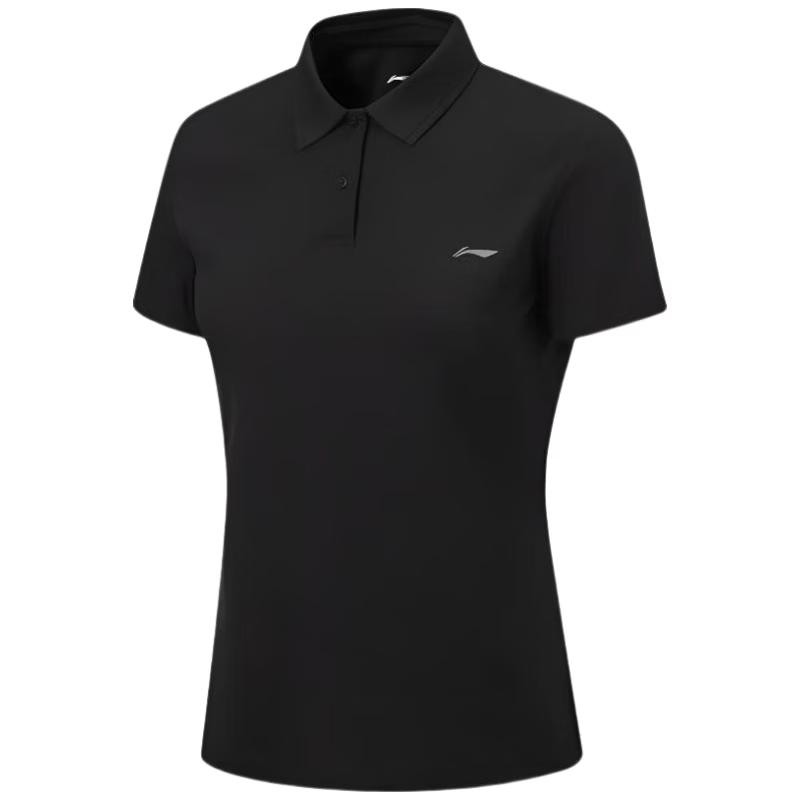 Женский спортивный топ-поло с коротким рукавом Li-Ning L
