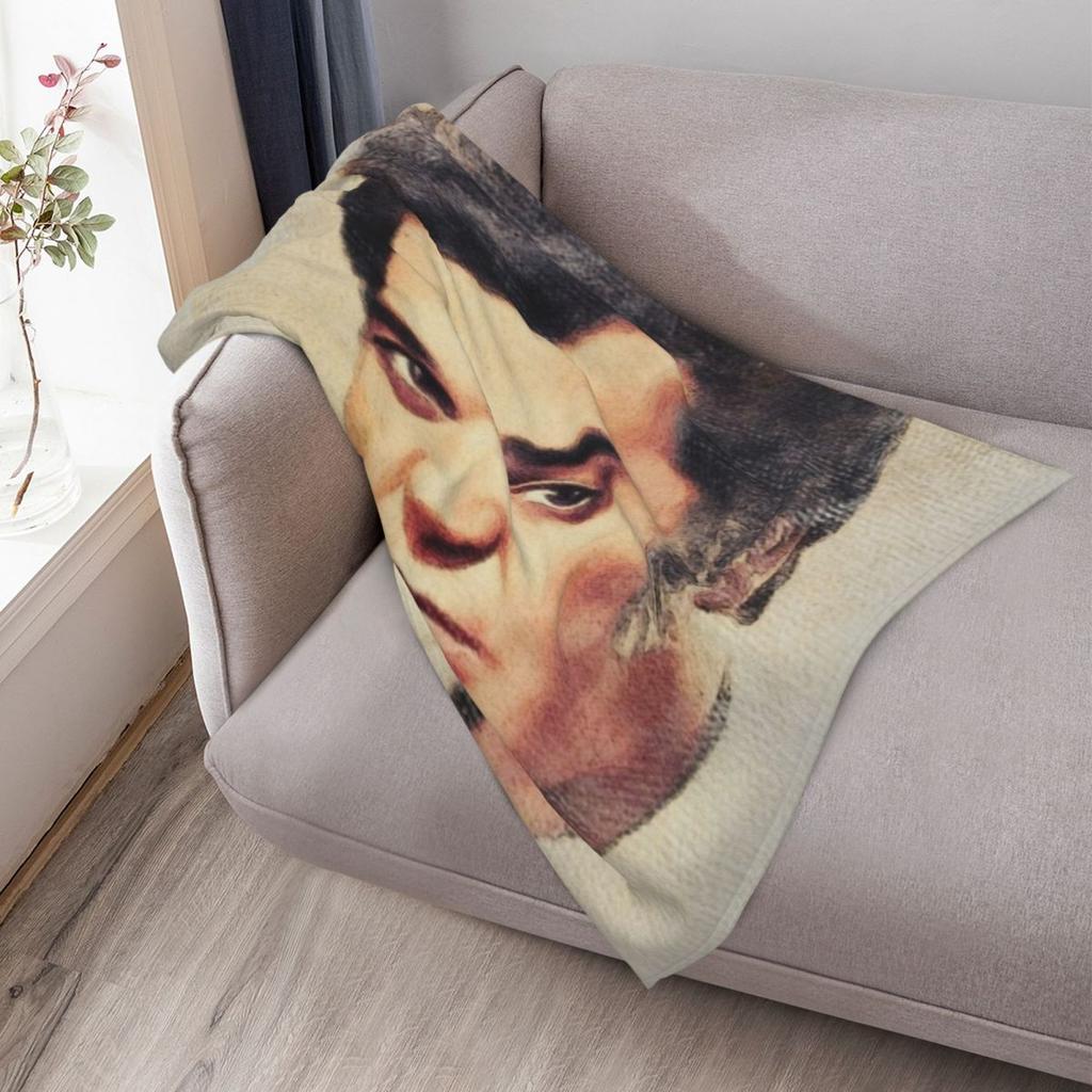 Conway Twitty, Music Legend Throw Blanket Softest Extra Large Throw Vintage Baby Bed Covers Flannels Blankets