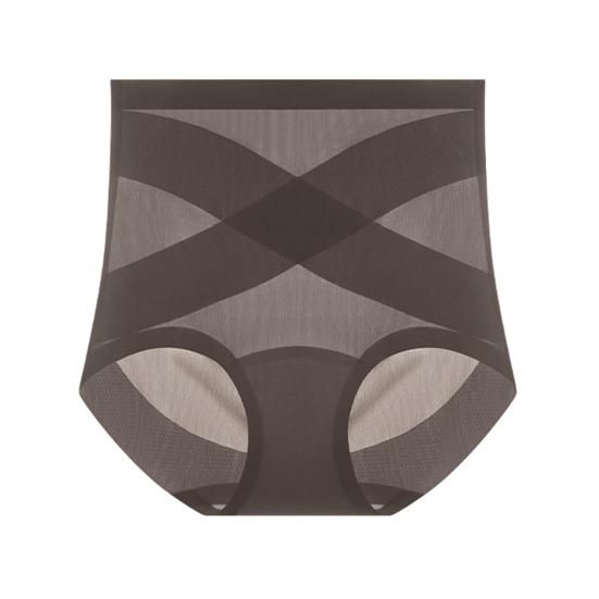 

Утягивающее белье для живота для женщин, бесшовные трусики с высокой талией для формирования тела, подтягивающие ягодицы, нижнее белье полной посадки L