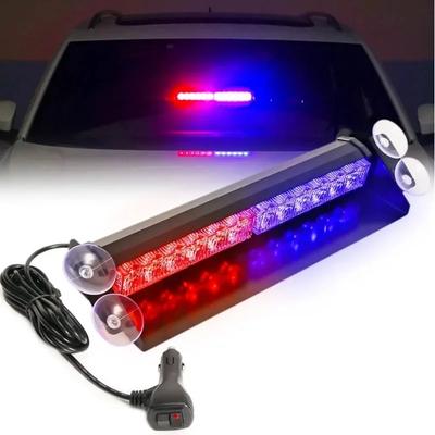 12V Denní svícení Blikající LED Policejní světla Auto Nákladní auto Nouzové výstražné světlo Palubní Stroboskopické Varovné světlo 3 Režimy blikání LED Světlo do auta
