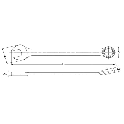 SIGNET 22mm Combination Wrench 30222