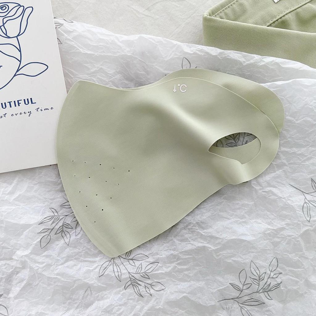 Ice Silk Anti-UV Facekini: Breathable Summer Cycling Sun Protective Mask