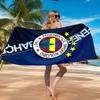 Fenerbah?E-Sport Club Emblem Strandtuch, Schnelltrocknend, Pflegeleicht, Geeignet für Fitness und Strandurlaub, Sport-Essential