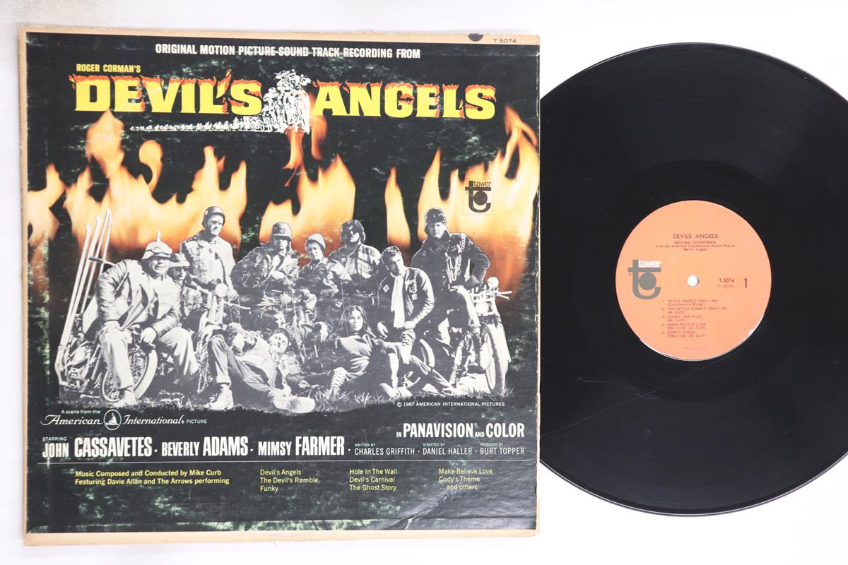 

LP Record OST, JERRY & THE PORTRAITS / ARROWS - Devil s Angels T5074 TOWER 1967 US Soundtracks & Musicals Used