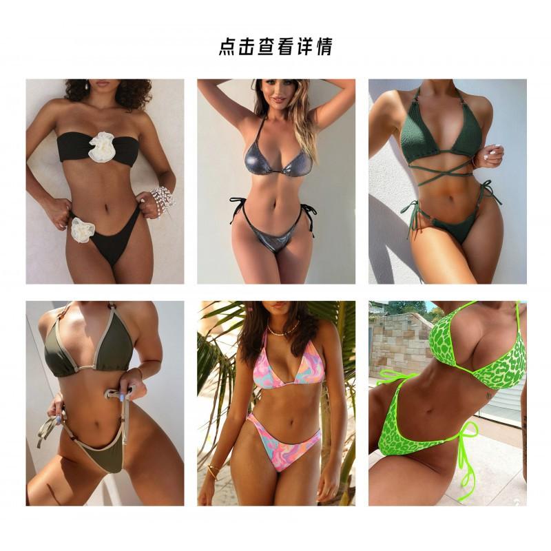 Sexy Split Swimsuit Chain Bikini