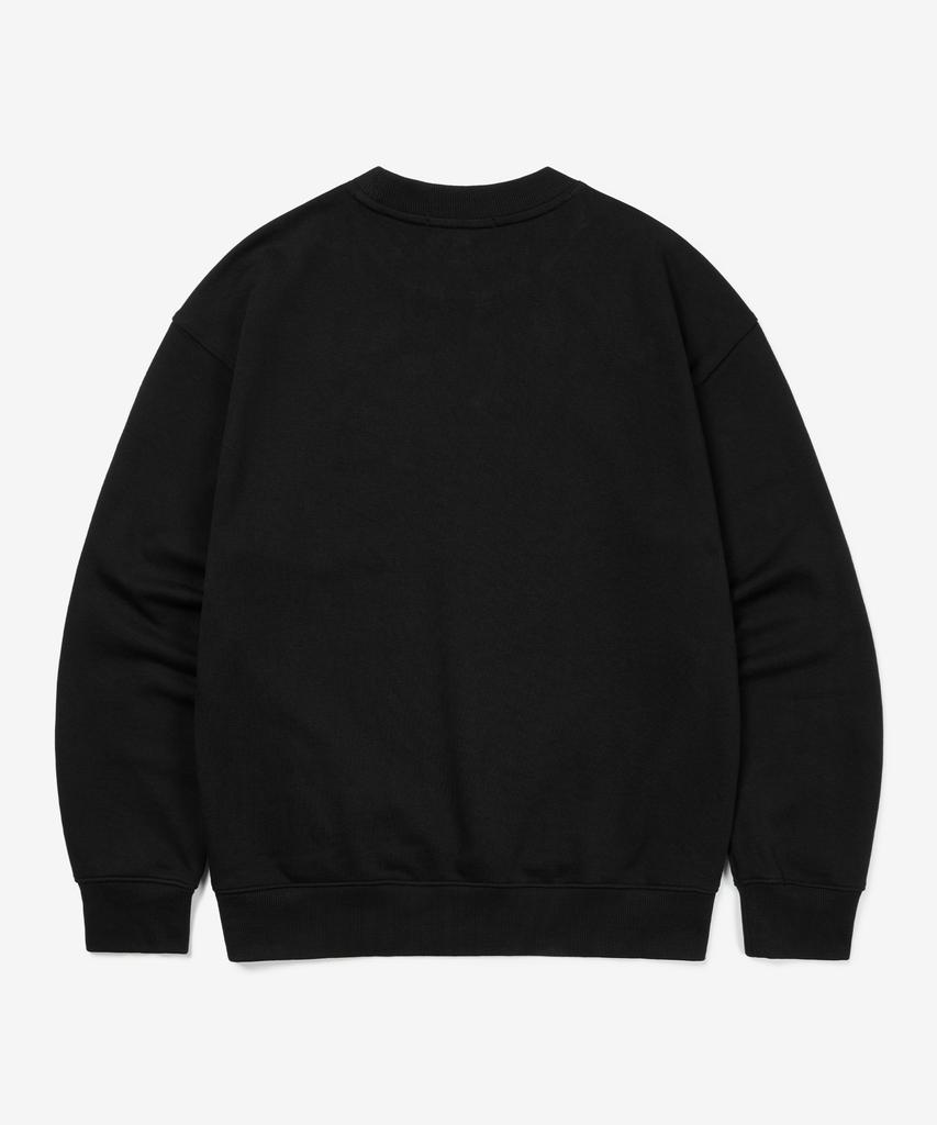 NOT ONLY FOR TODAY Essential Logo Embroidered Sweatshirt (2 Colors)