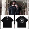 New Gym Fitness T-shirt Loose Oversized Cotton Men Short Sleeves Bodybuilding Sports Tees Summer Training Workout Jogging Tops