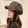 Woolen British Berets Ear Protection Artist Hat Elegant Painter Caps  Autumn