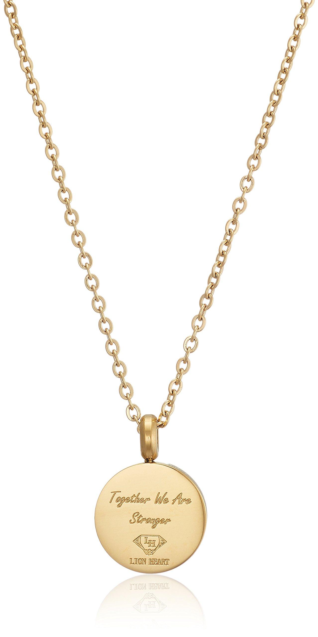 

LION HEART Men s Pair Necklace 04N158SG