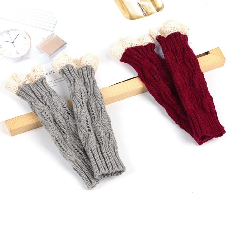 Knit Gloves Fashion Fingerless Gloves Arm Sleeves Arm Decors Female Accessory