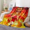 Cristiano Ronaldo Flannel Blanket, High quality Comfortable for All Seasons, Home Decor, Warmth and Comfort