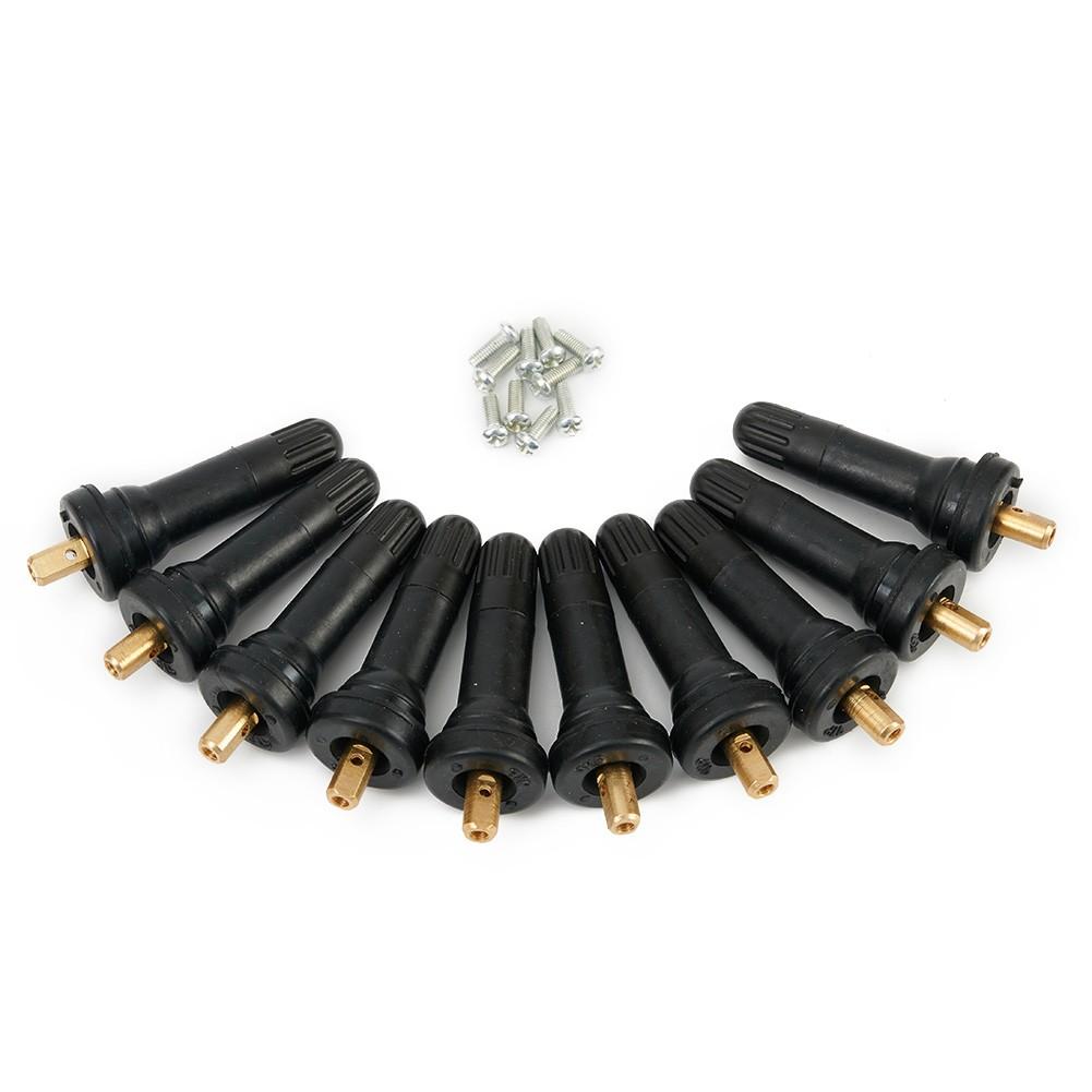 Sensor Valve Tyre Pressure Monitor Stem 10 Pcs 10pcs