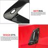 Carbon Fiber Style Exterior Side Door Handles Cover Trim Accessories for Nissan 370Z