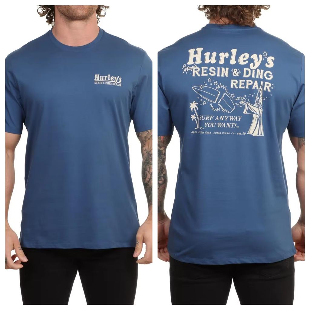 Classic Tie Dye Box Letters Surfing Skateboarding Street Sports Brand Tshirt Cotton Graphic Tee Unisex Unisex Summer Streetwear