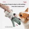 Dog Sound-making Toy, Soothing Vegetable Companion, Entertainment for Boredom Relief, Teeth Grinding, Interactive Plush Pet Toy