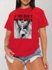 If You Don't Pay My Bills Women's Tee - Sassy Statement Graphic, Casual Bold Top