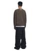 Nomaenyueol Reversible Wool Hairy Knit - Mud