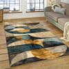 2025 New Style Bohemian Abstract Fashion Modern Art Carpet Rug for Living Room Bedroom Home Sofa Decoration,Non-slip Floor Mat