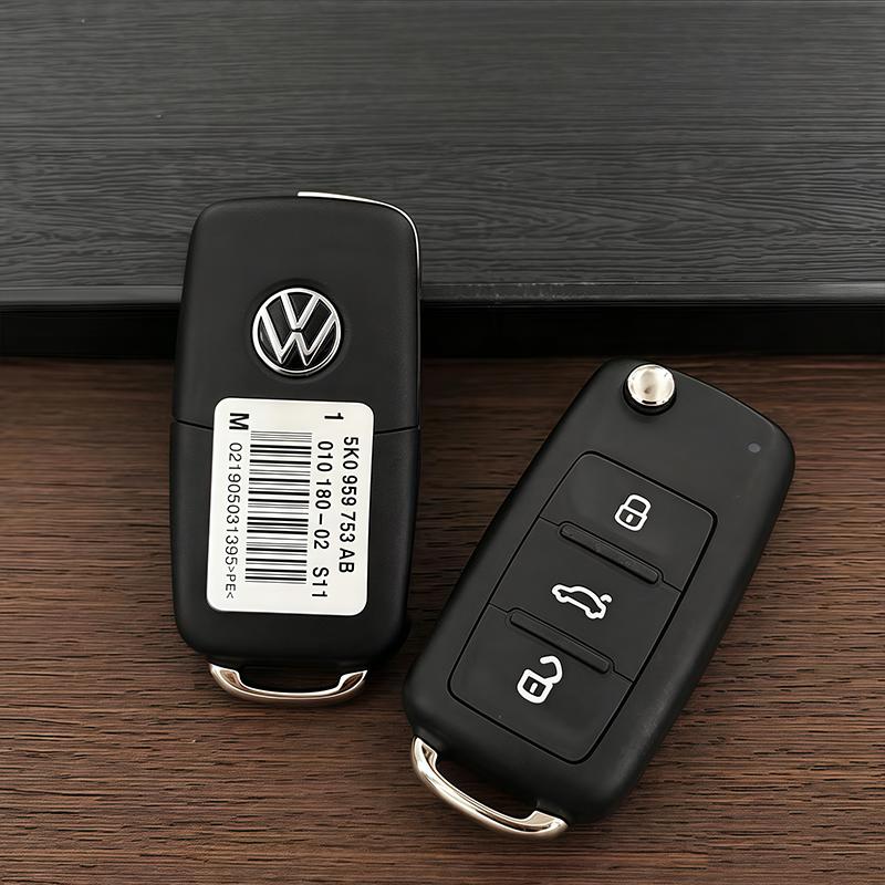 ABCD1 Car Remote Key Chip ID48 5K0837202AD Immobilizer Chip Replacement For VW Passat Polo Golf Jetta Tiguan Caddy Beetle Skoda Seat