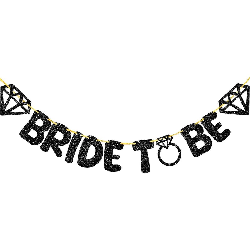 Wedding Banner Decorations Just Married Paper Wedding Garland Supplies Proposal Engagement Signs Outdoor Party Bride's Room Photp Prop Decorations