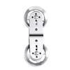 Compact Quiet Bearing Swivel Grooves Wheel Home Gyms Rotating Pulley 360 Degree Rotating Roller Easy To Install