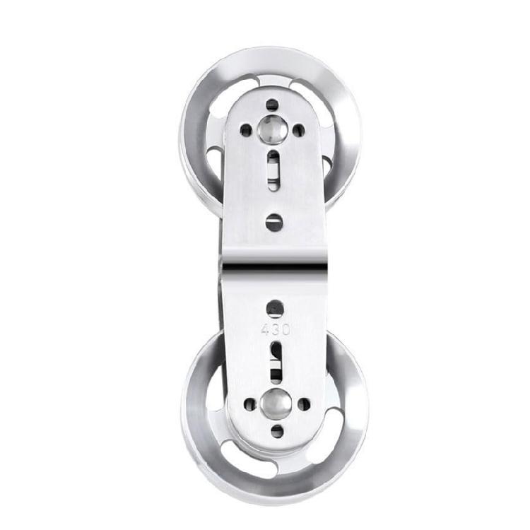 Compact Quiet Bearing Swivel Grooves Wheel Home Gyms Rotating Pulley 360 Degree Rotating Roller Easy To Install